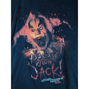Vintage 2006 Halloween Horror Nights Sweet 16 Jack the Clown Shirt